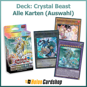 Yu-Gi-Oh! Structure Deck: Legend of the Crystal Beasts - Alle Karten (Auswahl)