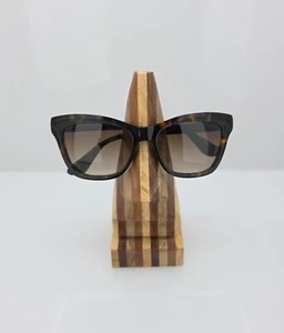 Gafas de sol Prada ojo de gato montura tortuga con lentes marrones tinte oscuro - Imagen 1 de 19