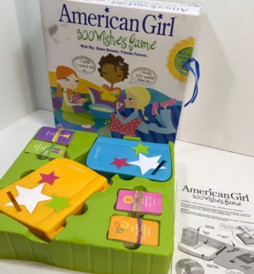 American Girl Doll 300 Wishes Board Game Complete Diary Key Sleepover Retired 04 - Image 1 of 4