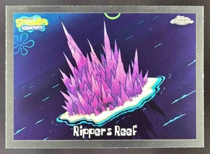 2025 Topps Chrome SpongeBob SquarePants 25th Anniversary Rippers Reef #160 - Picture 1 of 10