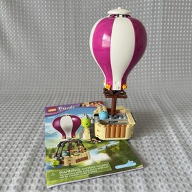 LEGO Friends Heartlake Hot Air Balloon (41097) Partial Retired Set With Manual