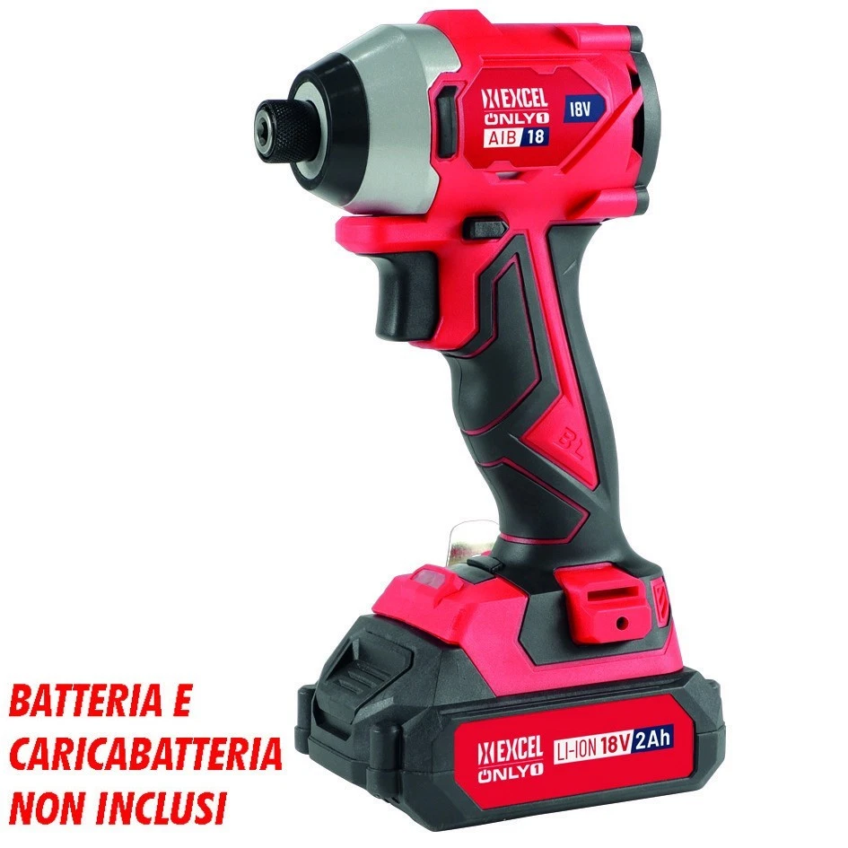 AVVITATORE A IMPULSI A BATTERIA LITIO 18V ONLY1 EXCEL  - Immagine 1 di 1