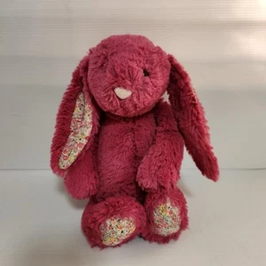 Jellycat Medium Blossom Rose Bashful Bunny Plush - Rare & Retired GENUINE - Picture 1 of 6