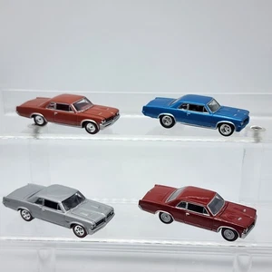 Lote de 4 Johnny Lightning 1964 Pontiac GTO Sueltos 1:64 Raro Difícil de Encontrar Coleccionistas Estado - Imagen 1 de 13