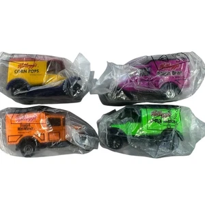 Set of 4 Vintage Matchbox Cars Kelloggs Diecast Trucks Mail In Rare! - Picture 1 of 8