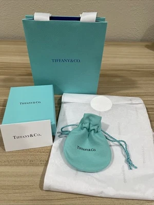 Tiffany & Co. Packaging Empty Blue Gift Box & Pouch 5pc Set - Image 1 of 2