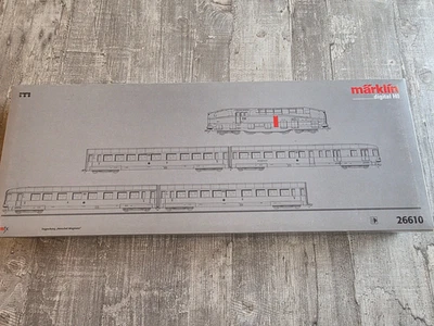 Märklin 26610 - Zugpackung Henschel-Wegmann - Digital - TOP Zustand - S049-07 - Bild 1 von 4