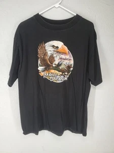 Vintage Harley-Davidson Motorrad 1999 Boise Idaho Eagle Schwarz T-Shirt Gr. XL - Bild 1 von 6