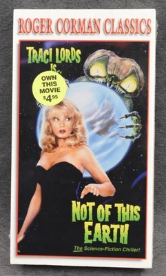 Not of This Earth VHS 1988 Traci Lords Roger Corman Classics New Sealed OOP - Image 1 of 4