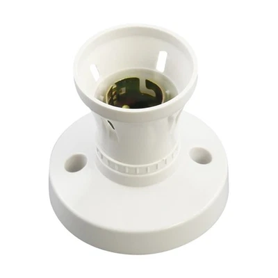 B22 Light Lamp Bulb Socket Rack Base Extender Holder Adapter Connector Fireproof - Image 1 of 4