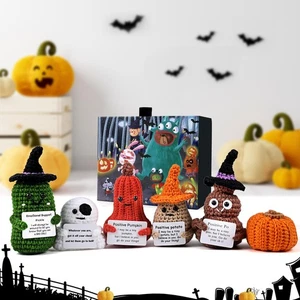 6pcs Halloween Positive Decor Potatoes Box, Home Decor, Emotional Support Cro... - Picture 1 of 7