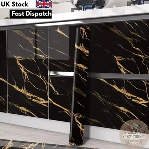 Marmorfliese Tapete Küche Bad Wasserdicht PVC Selbstklebend Wandaufkleber - Bild 1 von 11