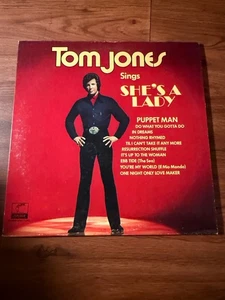 Tom Jones–Tom Jones Sings She's A Lady Vinyl LP 1971 Parrot – XPAS 71046 G+/VG - Picture 1 of 4