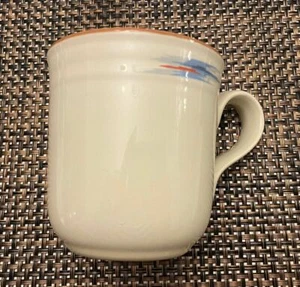 Lote de 2 tazas de té de café NORITAKE Raindance gres Santa Fe #8675 - Imagen 1 de 2