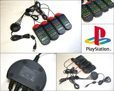 Genuine Sony PlayStation 2 PS2 SCEH-0005 Buzz! Controllers - Image 1 of 4