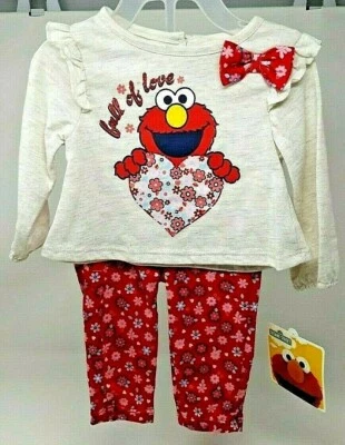 Sesame Street Baby Outfit Full of Love  - Image 1 of 4