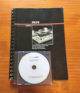 Studer REVOX PR-99 Tape Recorder Operation and Schematics Manuals on C/D ROM - Picture 1 of 9