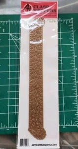 CARD Keeper Clasp Die Templates - NOP .Heart swirls ART Impressions COMBINE SHIP - Picture 1 of 6