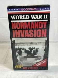 Goodtimes World War II Normandy Invasion (1986) VHS Brand New Factory Sealed - Picture 1 of 6