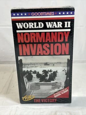 Goodtimes World War II Normandy Invasion (1986) VHS Brand New Factory Sealed - Image 1 of 4