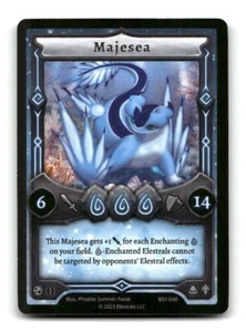 Elestrals Base Set Trading Card Game #BS1-040 Majesea - Picture 1 of 4