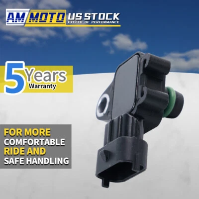 Manifold Absolute Pressure MAP Sensor 12591290 For GMC Sierra Chevrolet Buick - Image 1 of 4