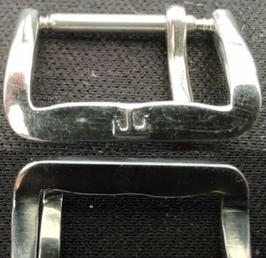 Original Vintage Tissot Buckle Fibbia 16mm inner Stainless Steel L@@K ! ! - Afbeelding 1 van 1