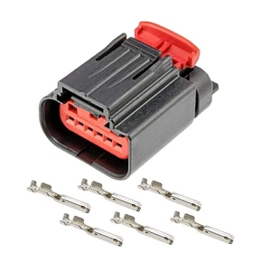 6 Pins DBW Connector Plug fits Ford FG Barra 4.0L & Holden GM Alloytech - Picture 1 of 3