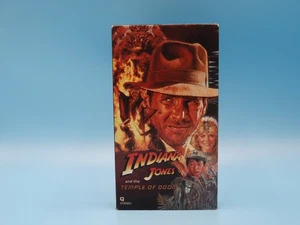 Indiana Jones and the Temple of Doom VHS 1986 Harrison Ford Adventure - Picture 1 of 5