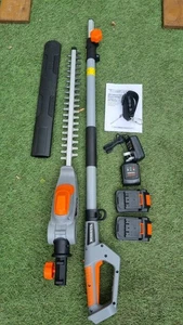 Terratek TTLRC-3 20V Lithium-Ion Long Reach Cordless Electric Hedge Trimmer - Picture 1 of 6