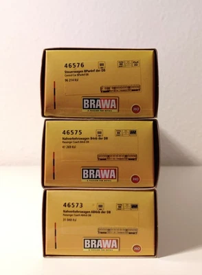 BRAWA 46576 + 46575 + 46573 Silberlinge DB Epoche III H0 1:87 - Bild 1 von 4