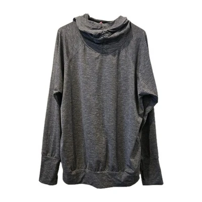 Sudadera con Capucha Sweaty Betty Competitor Run Talla XL Gris Polvo de Estrellas Mármol Foto 1 de 4