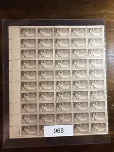 968 US Postfrischbogen, 3 Cent Geflügelindustrie, postfrisch NH - Bild 1 von 3