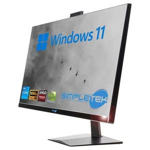 Tout en Un I5 27 " Victoire 11 RAM 16 Go SSD 960 Gpu RX550 PC Fixe Editing - Afbeelding 1 van 11