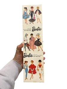Vintage 60er Jahre Barbie Redhead Bubble Cut 850 NUR KARTON - Bild 1 von 10