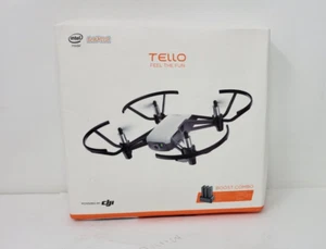 DJI Tello Drone Quadcopter - White w/ Charger + Extra propellers~Parts or Repair - Picture 1 of 4