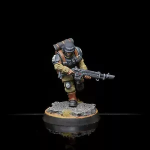 Pro Painted Warhammer 40k Cadian Shock Trooper - Bild 1 von 6