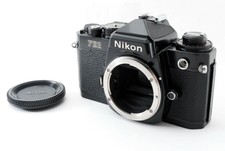 NEAR MINT Nikon FE2 Black Body 35mm Film SLR Camera From JAPAN Ship Free 670262