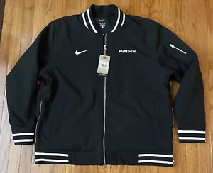 Nike Herren Coach Prime Deion Sanders 2.0 Schwarz Bomberjacke Neu mit Etikett 2XL XXL - Bild 1 von 2