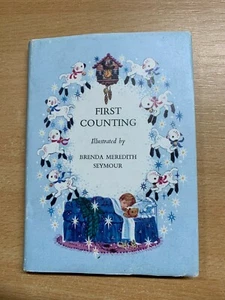 1979 "FIRST COUNTING" BRENDA MEREDITH SEYMOUR TINY HARDBACK BOOK (LL) - Picture 1 of 9