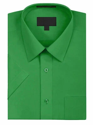 Omega Men's Short Sleeve Dress Shirt - Image 1 of 2
