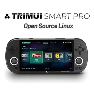 Trimui Smart Pro BLACK 64GB - Loaded w/Games, 4.96" IPS RGB Video Game Console - Picture 1 of 4