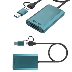 USB Hub SDXC Card Reader Laptop Docking Station Splitter Converter USB Adapter - Picture 1 of 8
