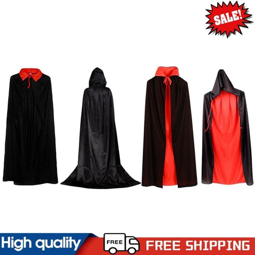 VETEMENTS Costume cosplay Halloween strega grim mietitore cappotto carnevale per bambini adulti festa #