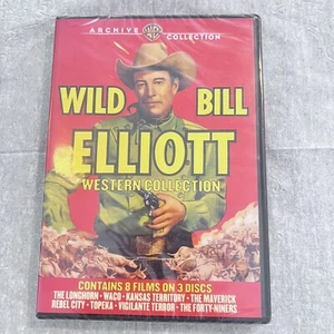 Wild Bill Elliott Western Collection 3-Disc DVD Set Films 1951-1954 •NEW• 8 Film - Imagen 1 de 4