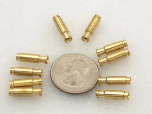 Brass Bottle Tubes for Tube Flies 10/pack 16mm Fly Tying Body MAT272  - Picture 1 of 2