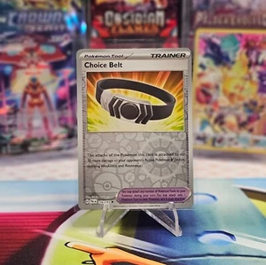 Choice Belt - 176/193 - Paldea Evolved - Pokemon TCG - Reverse Holo - NM - Picture 1 of 2
