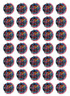 70 X Superman Stickers 37Mm Party Favours Cone Labels Birthday Parties