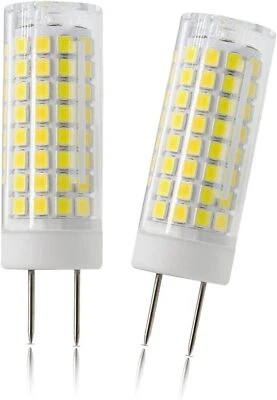 2x G8 LED Bulb Dimmable 7W Equivalent to G8 Halogen Bulb 75W-80W For Puck Lights - Image 1 of 4
