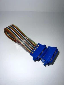 Uxcell IDC Rainbow Wire Flat Ribbon Cable DB25, Used - Picture 1 of 3